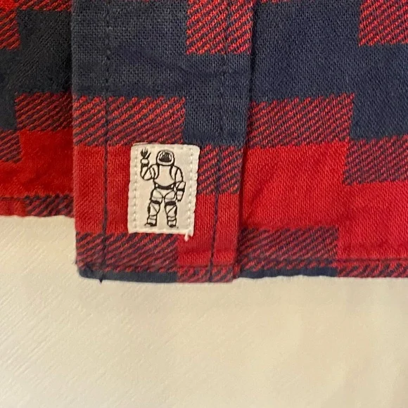 Billionaire Boys Club Luxury Streetwear 100% Cotton Flannel Digi Plaid Shirt LG - Picture 3 of 15